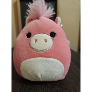 Squishmallows Pegasus Flying Pig Pink Kellytoy Wings 6" (Rare) Super Soft